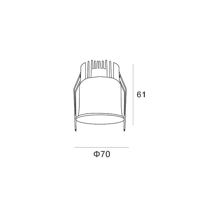 Skarlat RSL74W003-2 7W WH 4000K