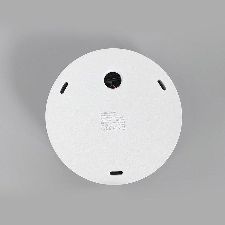 Skarlat  RSLС78031 1×3W WH+BK 3000K