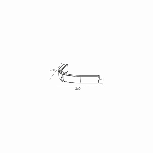 Skarlat RCD-I Round Corner BR+BK
