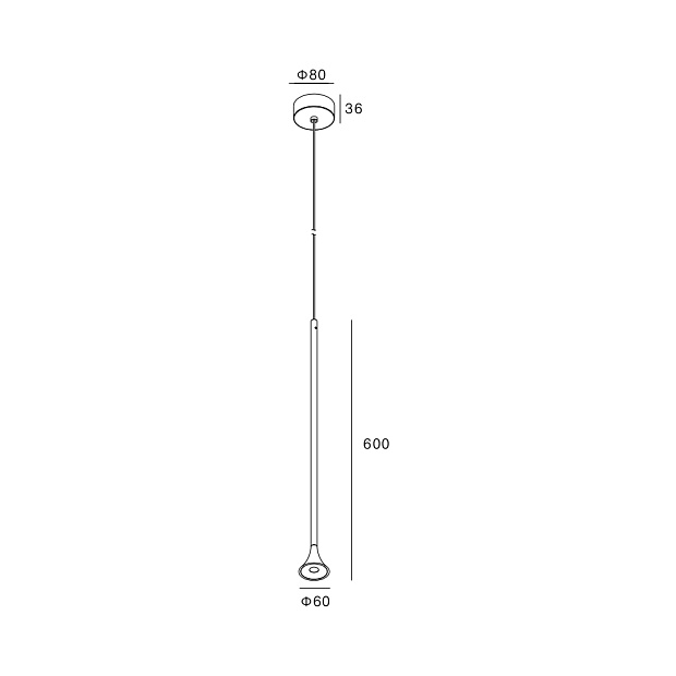 Skarlat  RHL7750 5W WH 3000K