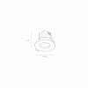 Skarlat RSL74249 10W BK 3000K-0
