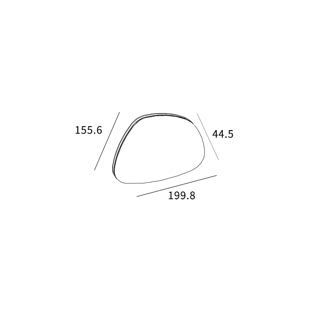 Skarlat  RWLB104 10W BK 3000K
