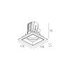Skarlat  RSL74071-A 12W WH+BK 3000K-0