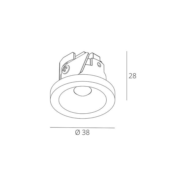 Skarlat  RSL74190 3W WH 3000K