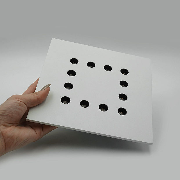 Skarlat  RSLC78063 12×1.5W WH+BK 3000K