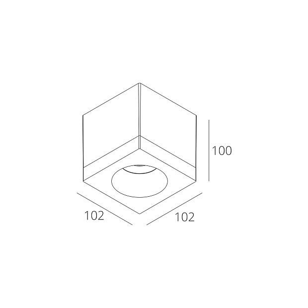 Skarlat RSLC78071 15W BK 4000K
