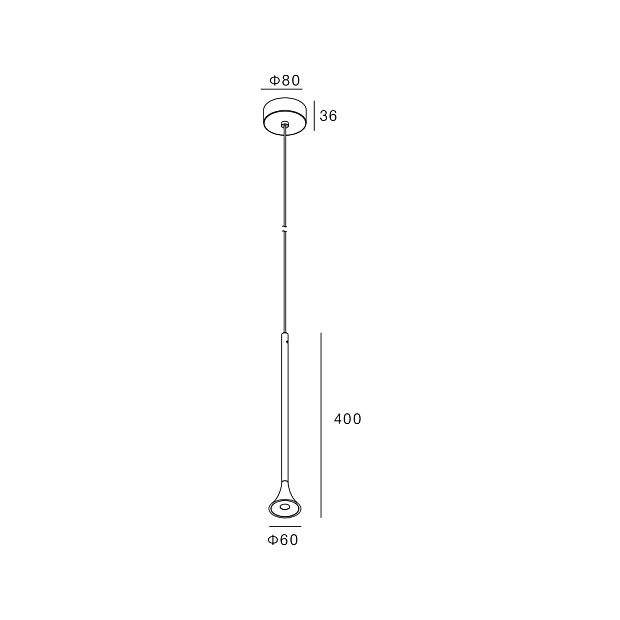 Skarlat  RHL7749 5W WH+BK 4000K