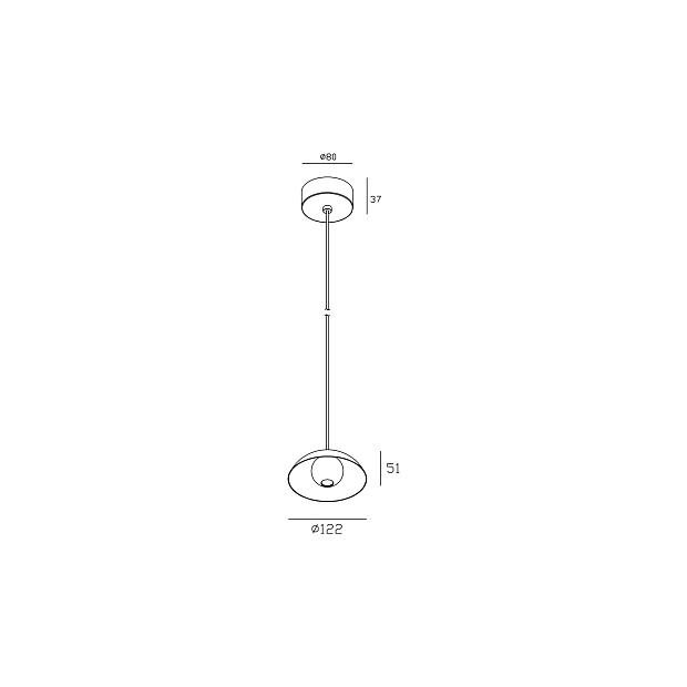 Skarlat  RHL7755 5W BK+WH 4000K