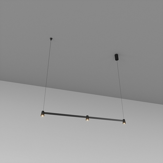 Skarlat  RHL7741 3×5W BK 4000K