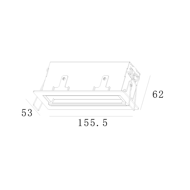Skarlat  RSL74104 5×2W WH+BK 4000K