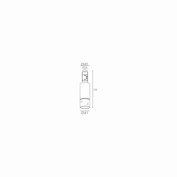 Skarlat RCD-MZ09 5W BK 4000K