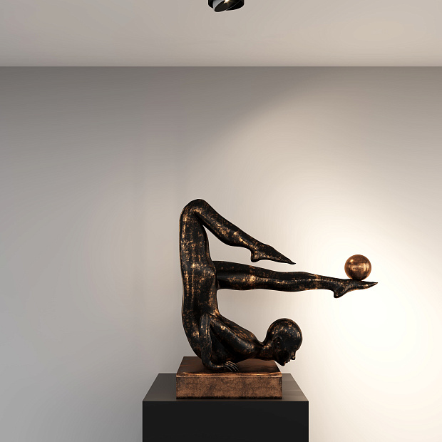 Skarlat RSLC78054 7W BK 4000K