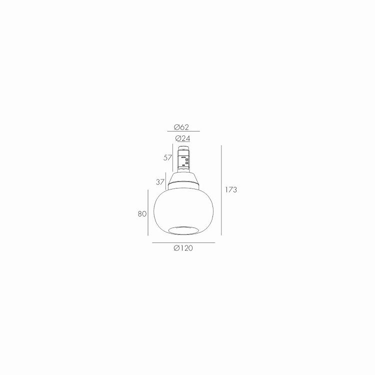 Skarlat RCD-MZ07 5W BK 3000K